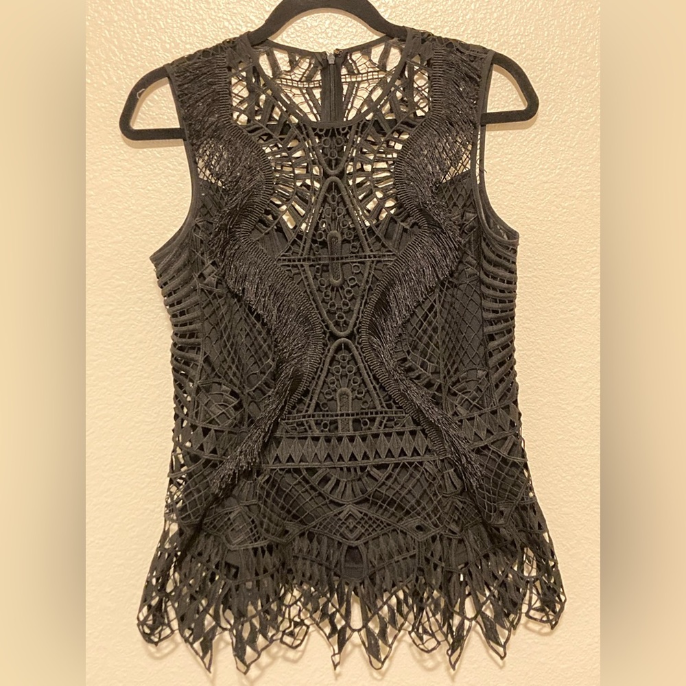 VENUS - Lace Peplum- Classy Blouse - Gothic